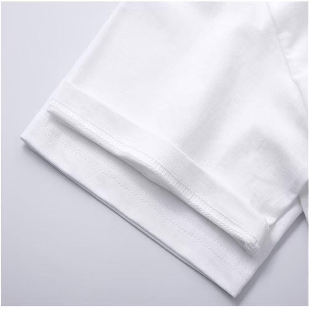 T-shirt da uomo di alta qualità, alla moda: 100% Cotone Puro, Stampa Grafica, Vestibilità Ampia, Casual, Comodo e Versatile.