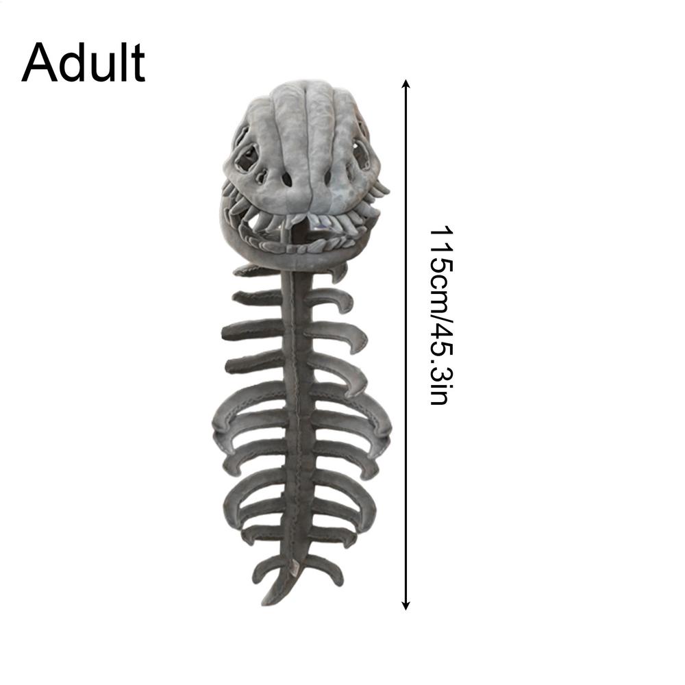 Dinosaur Skeleton Plush Costume Plush Stuffed Toy Halloween Skeleton Outfits for Kids Adults Stage Performance Themed Event