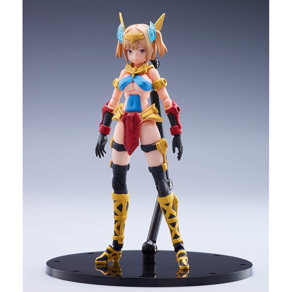 Aoshima Bunkyo Educational New Combined Series Atlanjurer 170mm Model Kit with Color-Coded Parts and Atori Figure