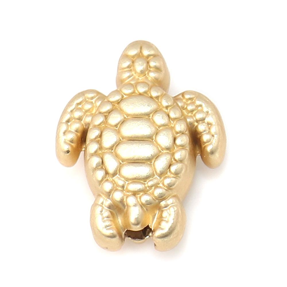

Doreen Box Ocean Jewelry Beads Zinc Alloy Sea Turtle Conch Star Fish Animal Matt Gold Color Accessories for DIY Jewelry, 10 PCs