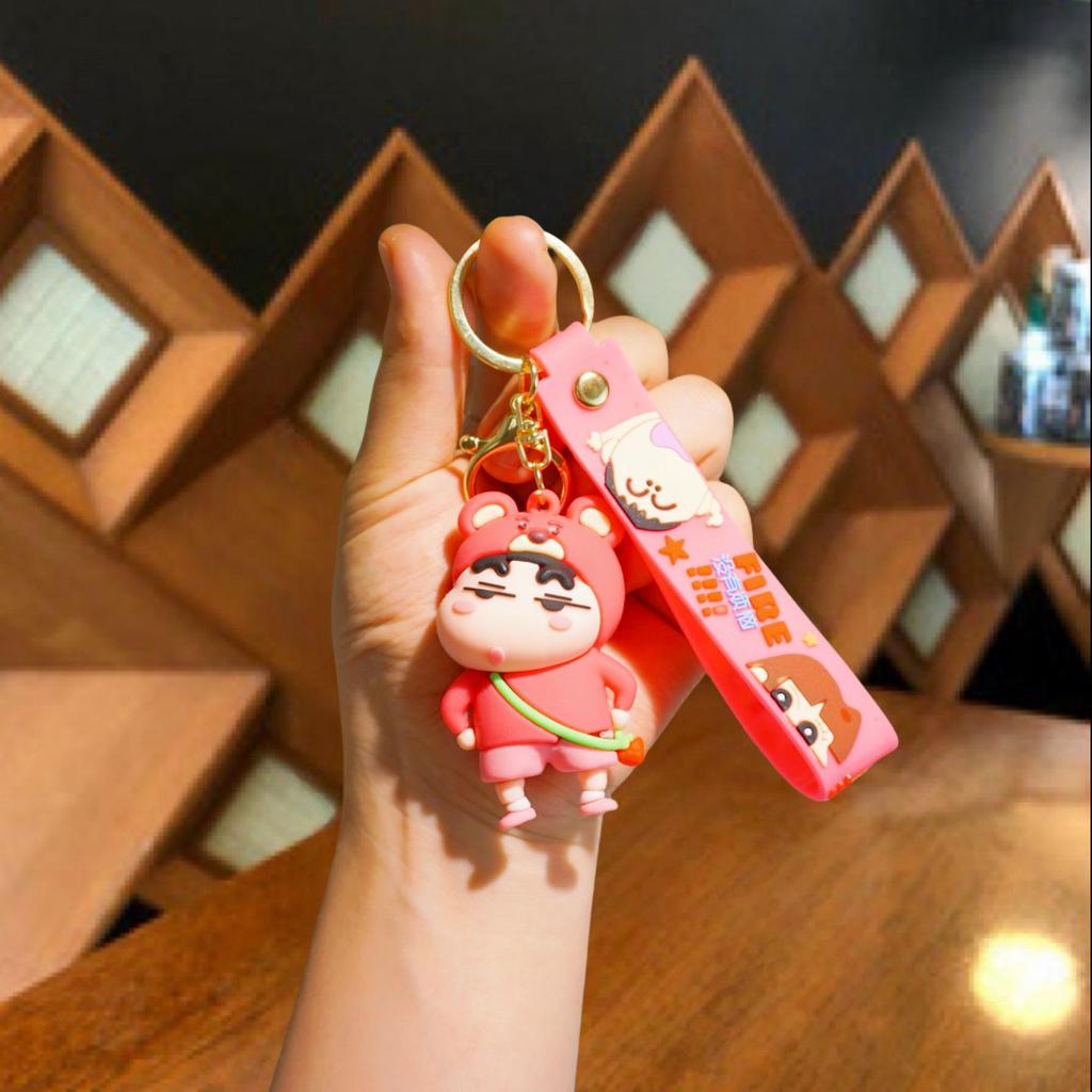 Shin-chan Keychain Ornament for Bags & Cars - Children's World Cup Theme