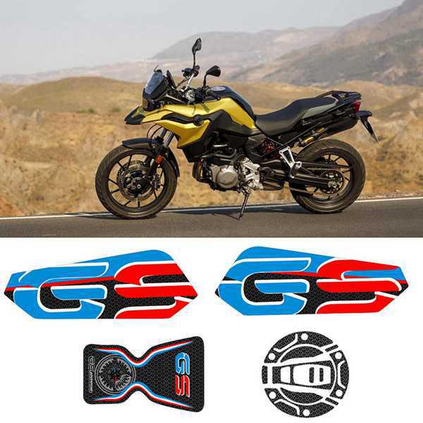 Наклейка-теплоизоляционная накладка на топливный бак мотоцикла BMW F750GS F850GS (Модели 2018-2019 гг.) None