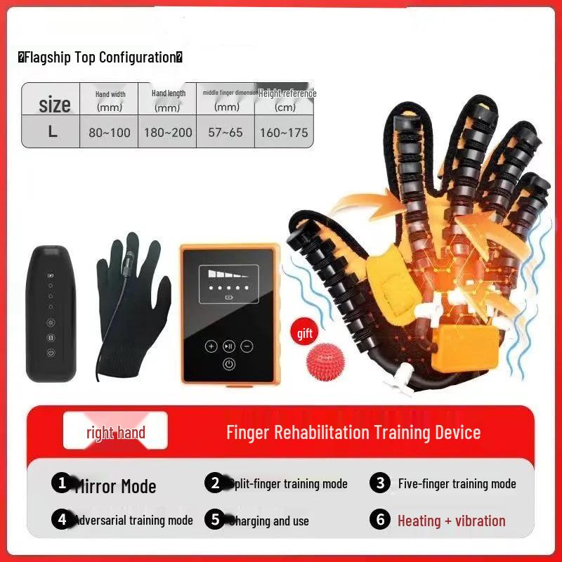 Portable Wireless Rehabilitation Gloves and Hand Massager for Stroke Recovery