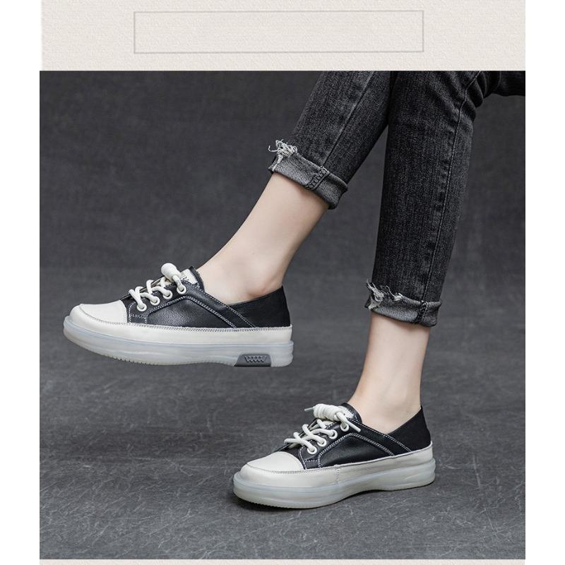 Women's Flat Breathable Casual Shoes, Soft-sole and Soft-upper Sports Board Shoes