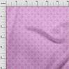 oneOone Baumwoll-Flex-Stoff in Fuchsia-Pink mit asiatischem Paisley-Muster, Stoff zum Nähen, pro Meter, bedruckt, DIY-Kleidung, Nähzubehör, 40 Zoll
