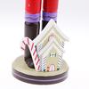 Nutcracker Wooden Santa Claus Toys Ornaments Holiday Decoration for Kids Chidren Gifts