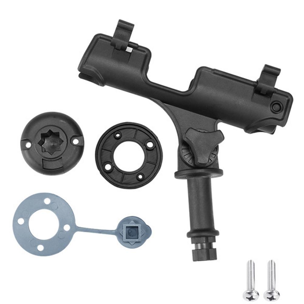 Adjustable Raft Rod Holder Pole Mount Fixed Bracket Fishing Tackle Tool Kayak Side Rail Installation Fishing Rod Holder