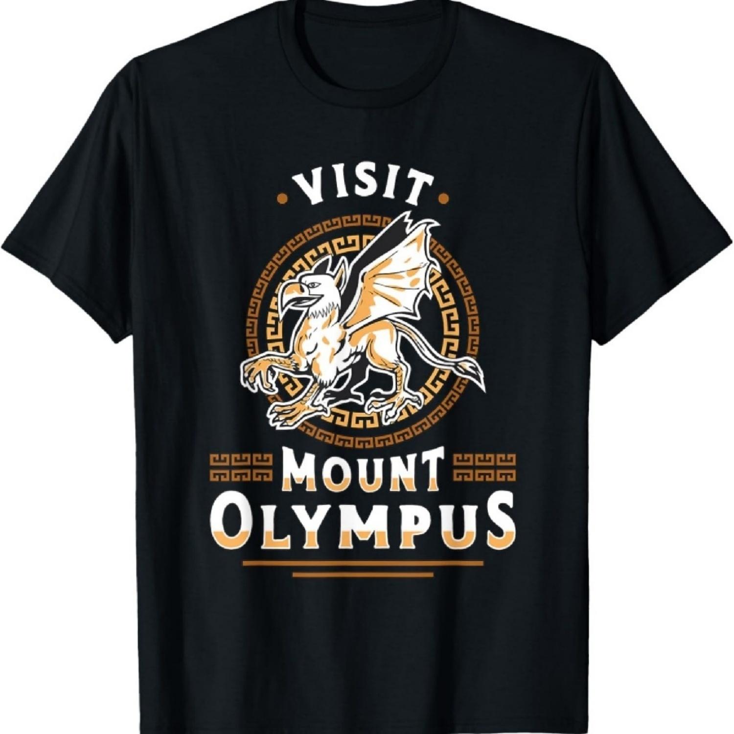 

Visit Mount Olympus Ancient Mythology Gods Greek Mythology T-Shirt XXXXXL чорний