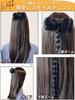 Luce brillare Hårtilbehør Bånd Hestehale Klemme Hårklemme Fletter Krøllete Hår Chignon Hårextensions Delvis Parykk Punktparykk Lett å Bære Parykk Syntetisk