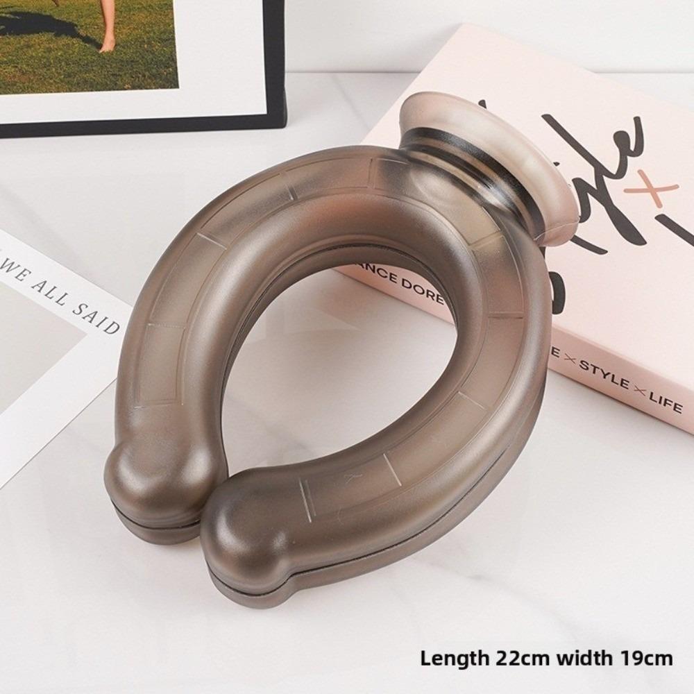 Neck-hanging Hot Water Bottle U-shaped PVC Cold Water Bag New Neck Protection Hot Water Bottle