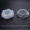 DIY Lotus Flower Silicone Mold 3D Design Jewelry Box Mold  Aromatherapy Candle Making