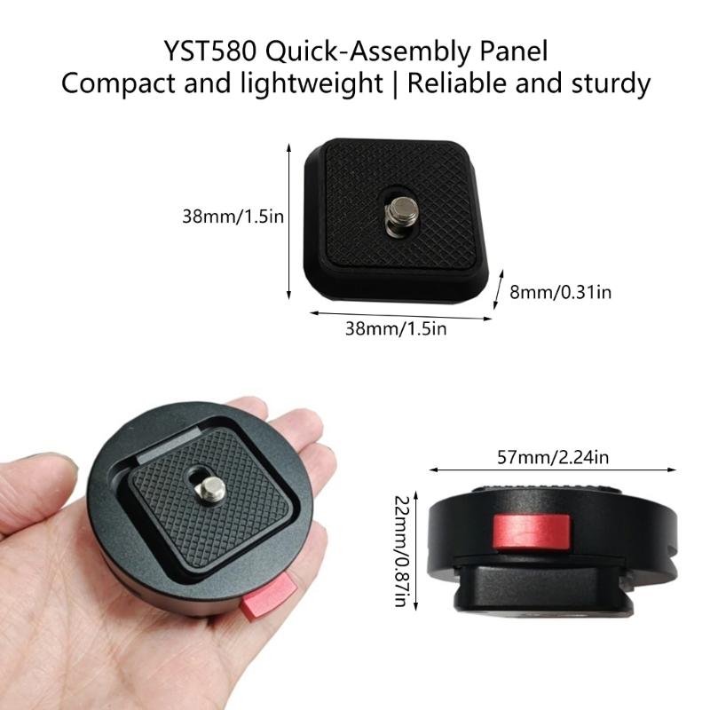 Z Type Rapid Detach Camera Mount Tripod Adapter Base Compatibles Multiple Devices For Videography