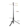YF08 Rotating Selfie Stick Tripod with Bluetooth Remote - Portable Phone Holder for Travel Photography