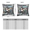 ZZZ Deadly Assault Ellen Nicole Miyabi Pillowcases Product Printed Cushion Cover Zenless Zone Zero Pillow Covers Multi Size