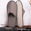 High-End Anti-Slip Bathroom Slippers with PVC Sole for Guest Use