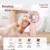 2024 New High-Power Portable Rechargeable Handheld Mini Fan with Custom Logo Option