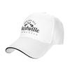 Nashville Tennessee Musica Country Sandwich Cappellino da Baseball Moda Poliestere Città della Chitarra Cappellino Parasole da Esterno Regolabile Cappello per Adulti