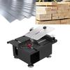 100W Table Saw Mini Sliding Rail Adjustable Cutting Machine for Woodworking Woodworking Table Saw