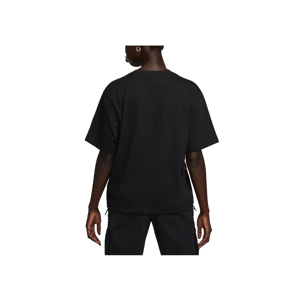 Nike ACG Solid Logo Crew Neck Short Sleeve T-Shirt Women Tops Black DJ3647-011