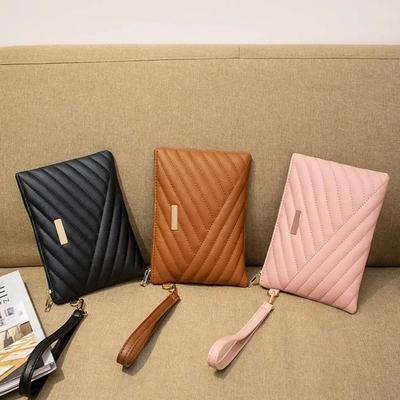 Stilvolle Lederarmbandtasche für Damen, tragbare Umschlagtasche, Clutch, kleine Geldbörse, Reiserucksack, Einkaufstasche, Zubehör