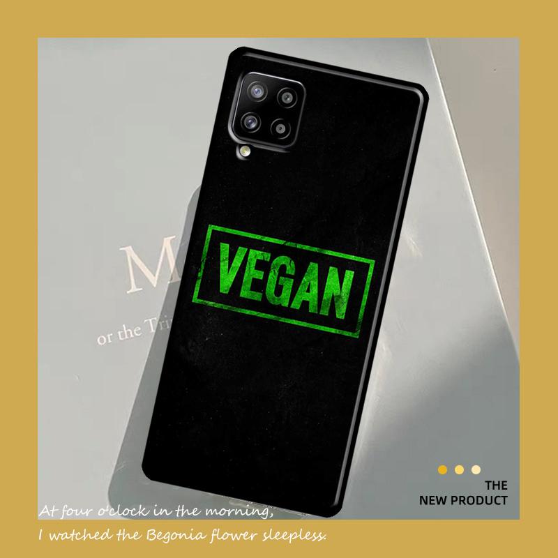 Go Vegan Case For Samsung Galaxy A54 A34 A13 A23 A33 A53 A73 A12 A22 A32 A52 A51 A71 A14 Cover