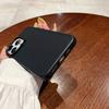 Luxury Silicone Litchi Lines Leather Phone Case For iPhone 17 Air 16 e 15 14 13 12 11 Pro Max Plus Mini SE Soft Shockproof Cover
