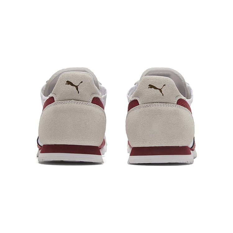 Puma Roma Og Nylon Low Top Training Shoes Men Sneaker White Red Gray 362408-16