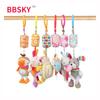 BBSKY Cartoon Tier Plüsch Hängendes Baby Mobile Rassel Spielzeug