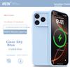 Camera Button Full Coverage17 Pro Max Phone Case, Liquid Silicone Magnetic Lens Full Coverage Shockproof Ultra-Thin