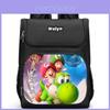 Le Sac à Dos Durable à Compartiments Multiples Super Mario Galaxy Pour les Enfants d'École Avec des Bretelles à Coussin d'Air Respirantes