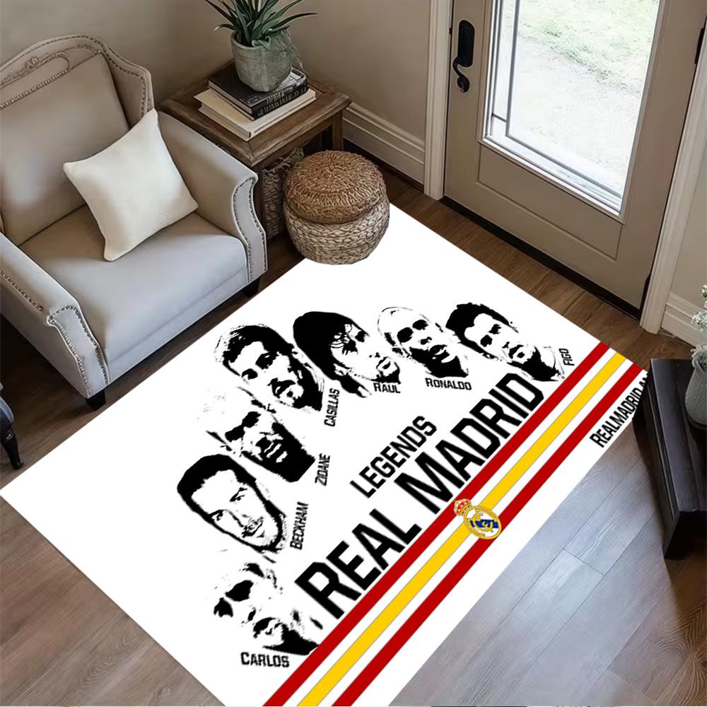 Football Legends Celebration Floor Rug Office Rug Perfect for Dining Room Outdoor Kitchen Hallway Anti-slip Rug Decorate Offices Wedding Party Gift