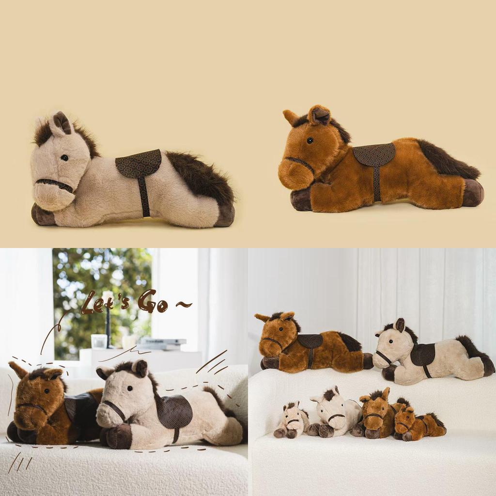 Pony Plush Toy With Pp Cotton Filling Perfect For Kids And Gift Giving