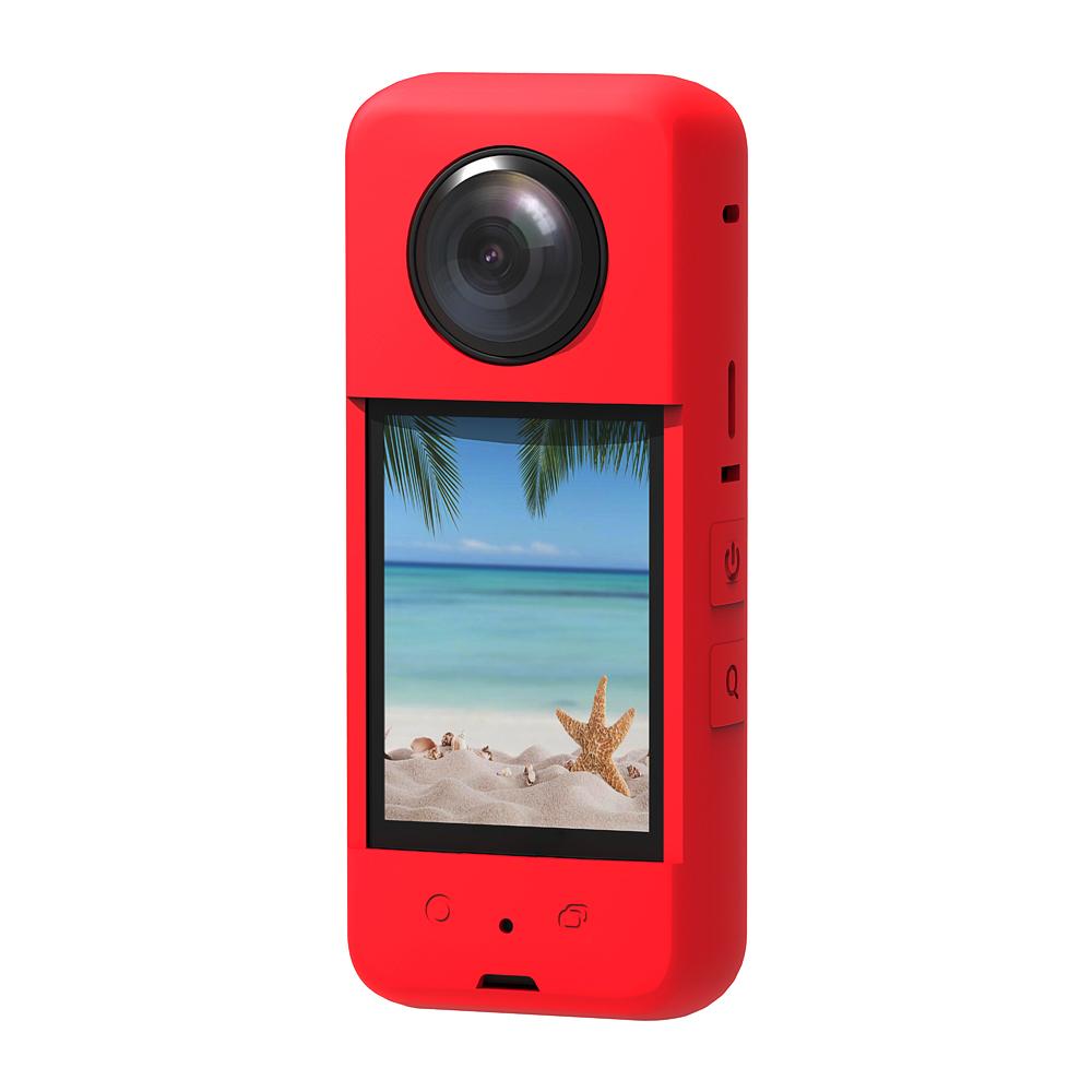 Silicone Protective Shell Anti-scratch Waterproof Body Protective Cover Action Camera Accessories Soft Body Case for Insta360 X3