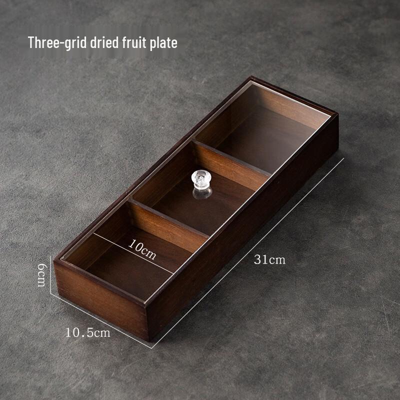 Wooden Snack and Dessert Serving Tray