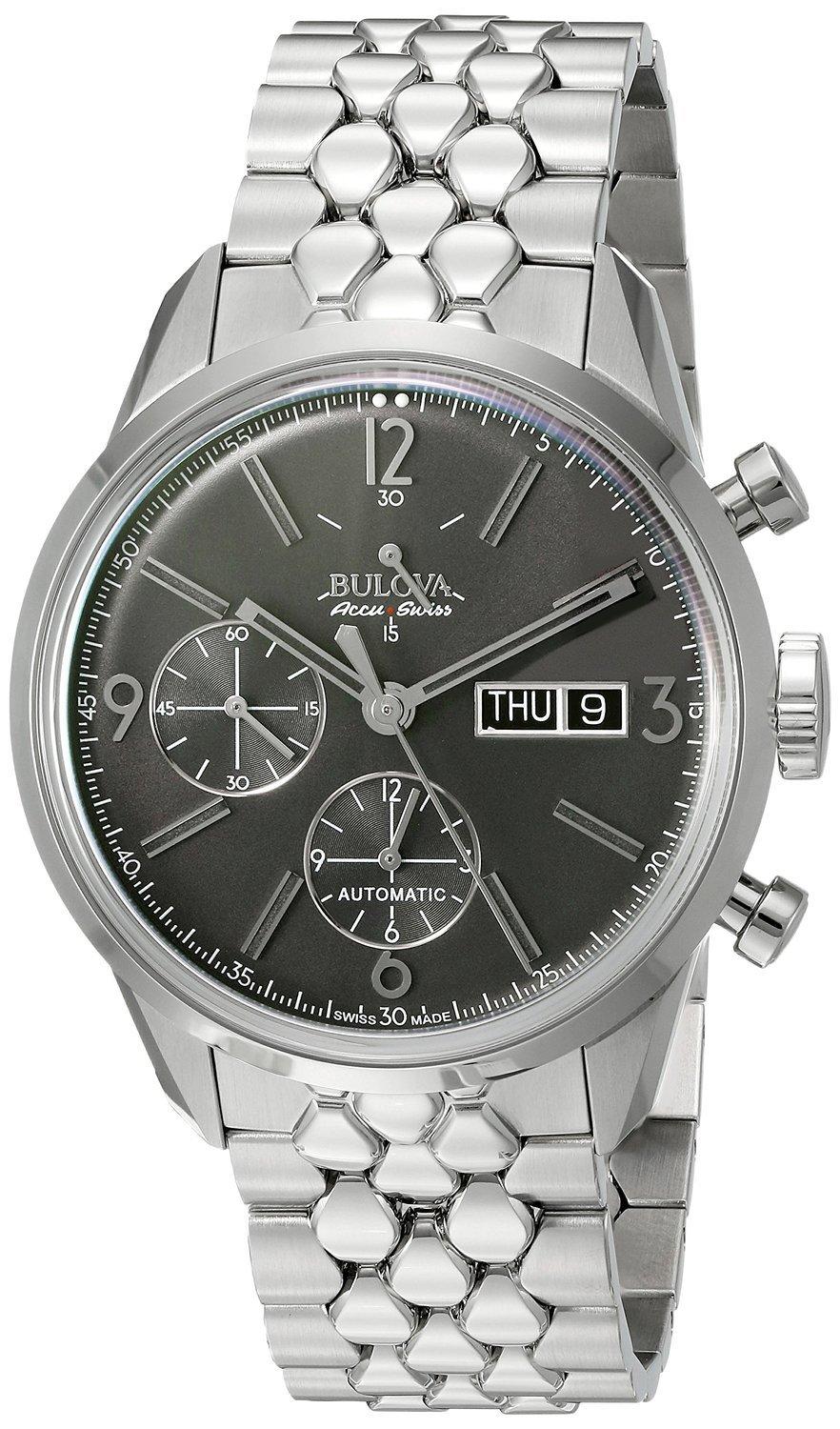 

Bulova Stainless Steel Automatic Watch Men s (Model 63C119)