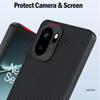 Dla Oneplus Ace 6 Ace6 Etui Pokrowiec Tekstura Włókna PU Skóra Twardy Plastik Pełna Ochrona Nakładka na Telefon Capa Funda