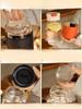 Portable High Aesthetic Glass Cup Heat Resistant Tea Brewing Cup Simple Design Student Water Bottle for Men And Women