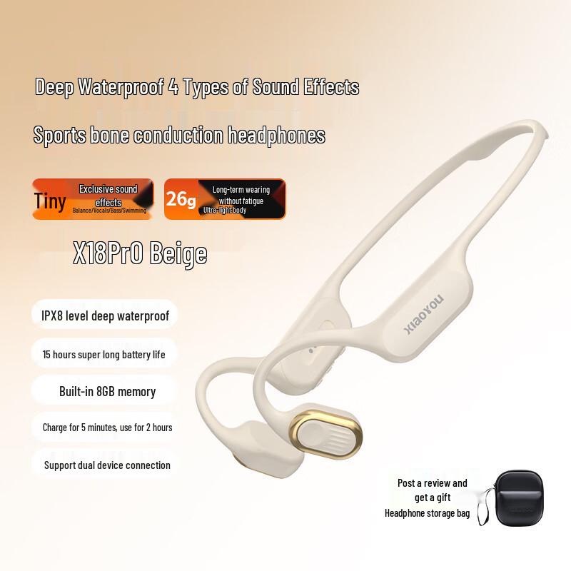 

X18pro Bone Conduction Open-Ear Sports Headphones