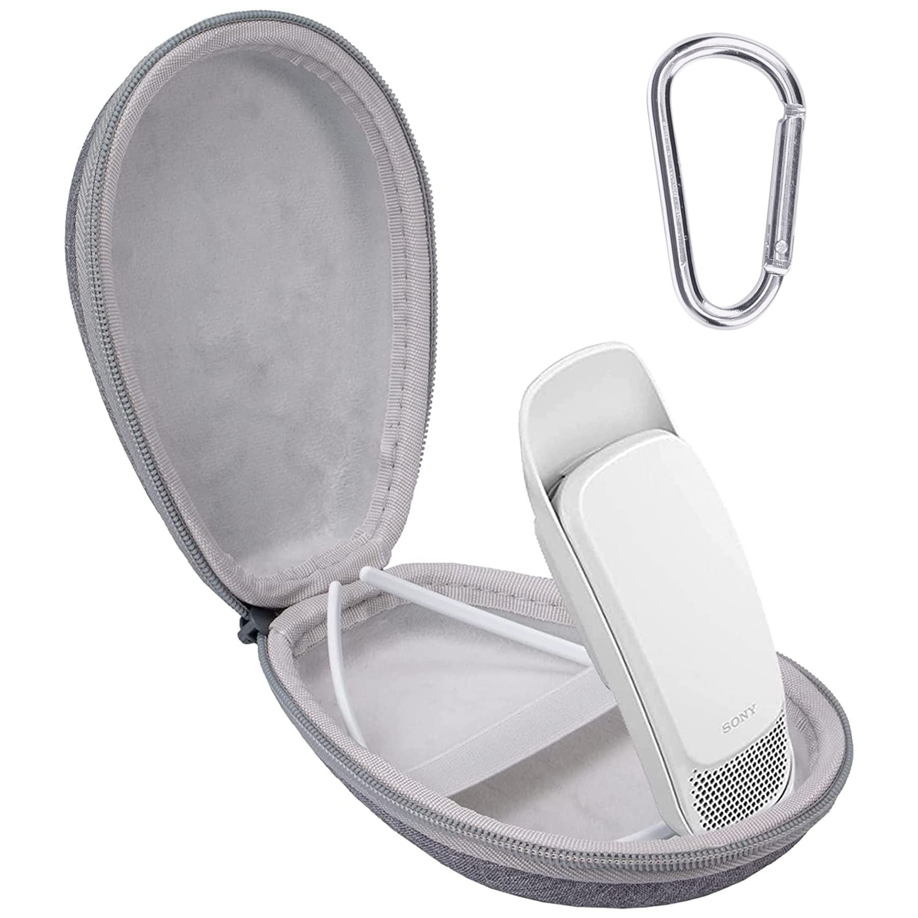 

Aenllosi Чехол для хранения, совместимый с Sony REON POCKET 5/ 4/ 3/ 2/REON POCKET Носимое термоустройство/Шейный ремешок Серый (Только случай)