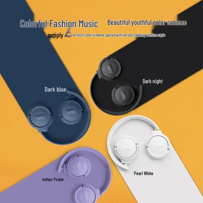 JBL TUNE 520BT Wireless On-Ear Bluetooth Headphones