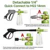 Foam Control Device Handheld Foam Sprayer For Car Washing As Shown In The Picture 1-liter Container Capacity 1 4-inch Connection