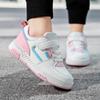 Children's Fashion Trend Velcro Thick Soled Casual Board Shoes Outdoor Casual Sports Shoes White Shoes
