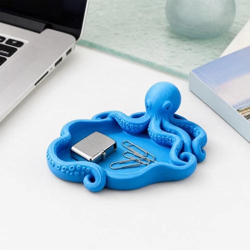 3D Printed Jewelry Storage Tray Creative Necklace Display Plate Bracelets Organizer Gift