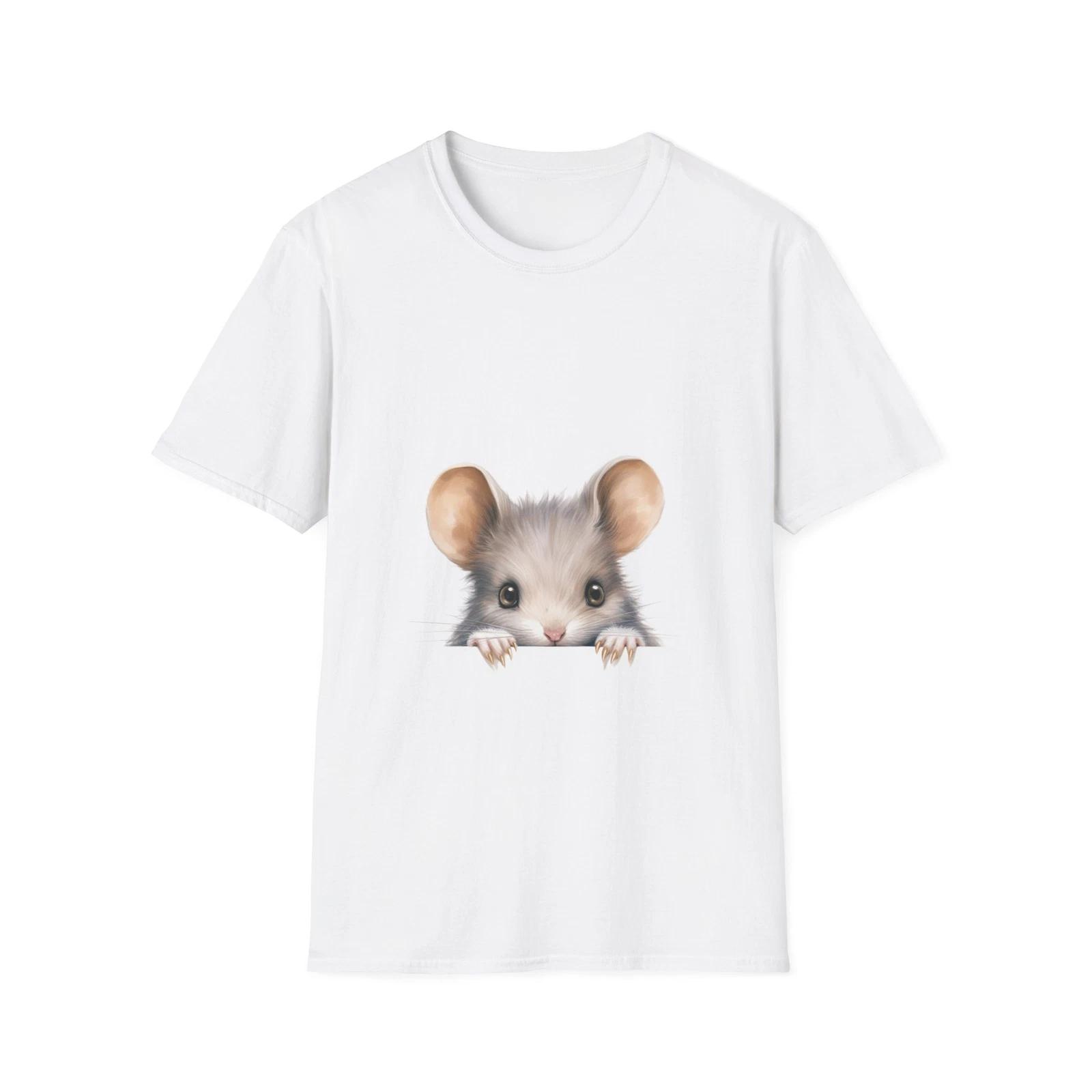 Funny Rat T-Shirt Mouse Rat Girl Summer Shirt Rat Lover Gift Shirt Animal Lover 2XL