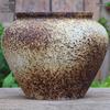 Handmade Coarse Pottery Flower Pot - Large Ceramic Jar for Bougainvillea & Hydrangeas