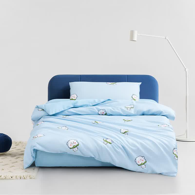 Mercury Home Textiles L-Theanine Cotton 3-Piece Duvet Cover Set