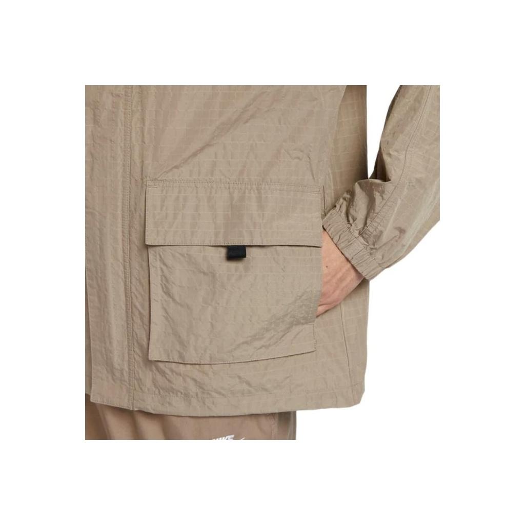 Nike Printed Casual Sports Jacket Men Tops Khaki FN3109-247