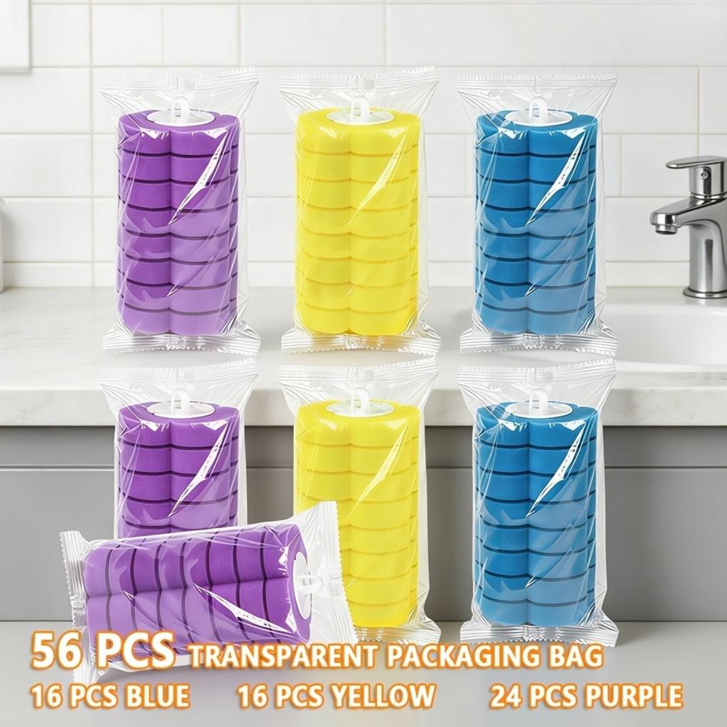Disposable Toilet Brush for Household Use, No Dead Corners, Toilet Cleaning Brush, Wall Mounted Toilet, No Drilling Replacement Brush
