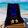 Inter Milan Beach Towel Quickdry Soft Microfiber Comfortable Lightweight