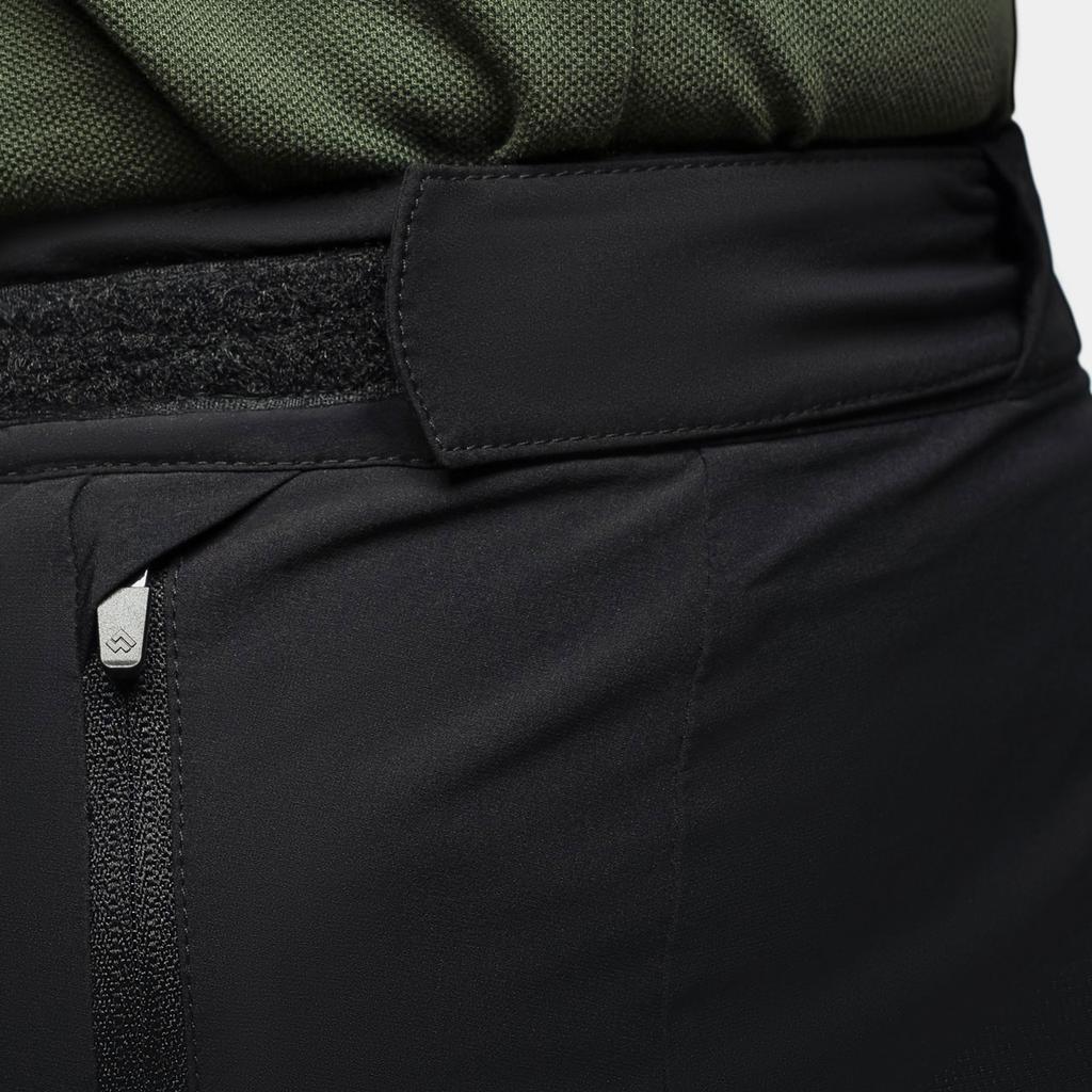 Men' Trekking Trousers With Detachable Legs Alpinus Gisarak Black Su11928 Size